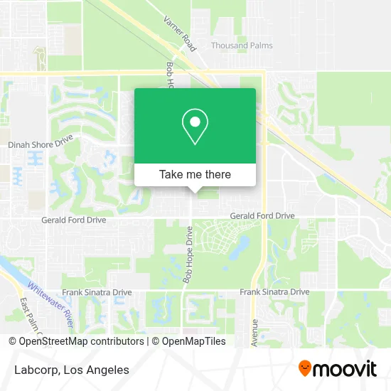 Labcorp map