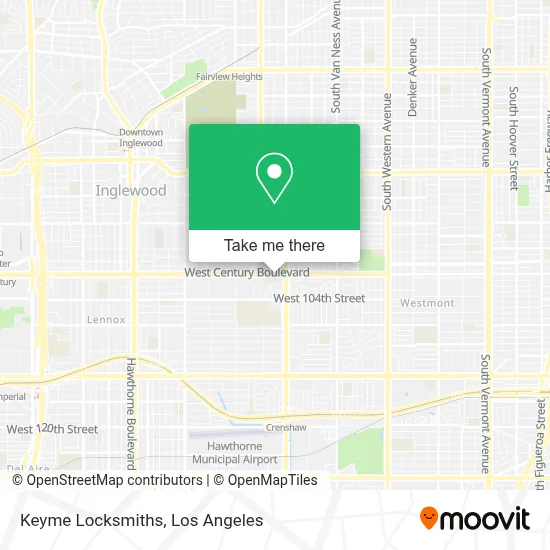 Keyme Locksmiths map