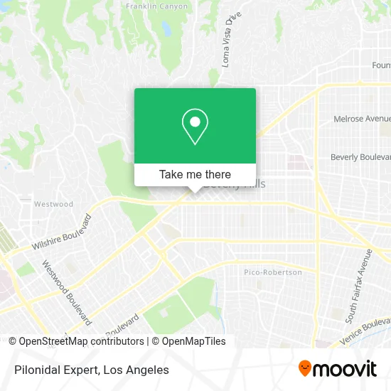 Pilonidal Expert map