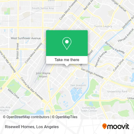 Risewell Homes map