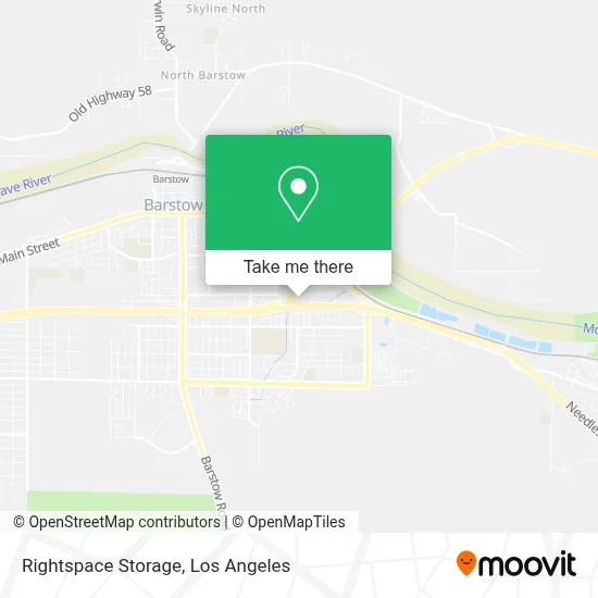 Rightspace Storage map
