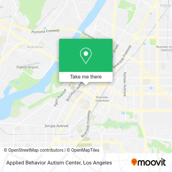 Applied Behavior Autism Center map