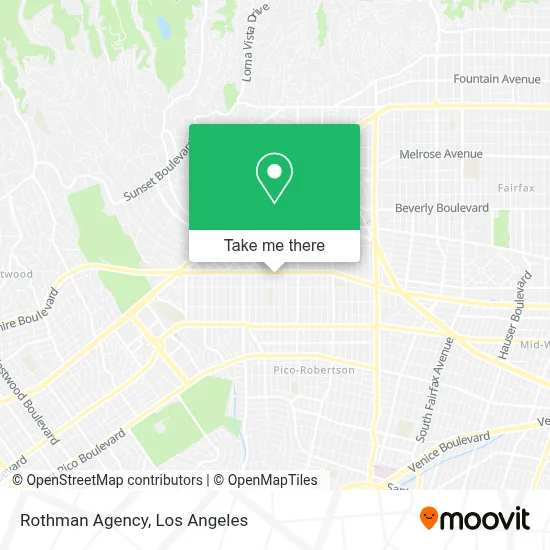 Rothman Agency map
