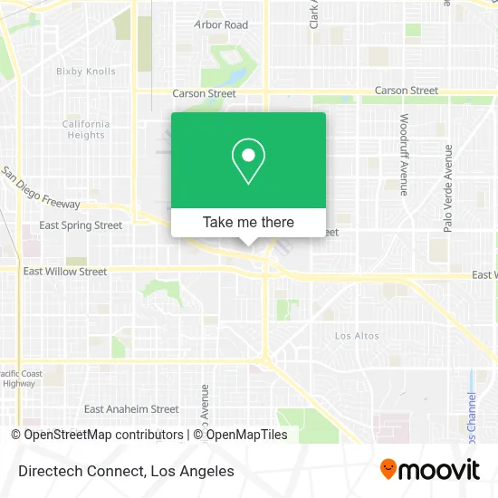 Directech Connect map