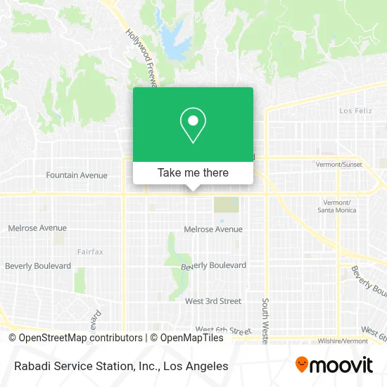Rabadi Service Station, Inc. map