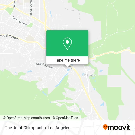 The Joint Chiropractic map