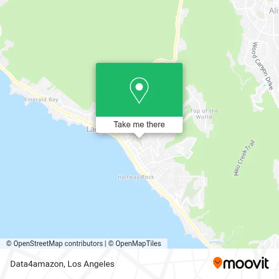 Data4amazon map