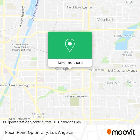 Focal Point Optometry map