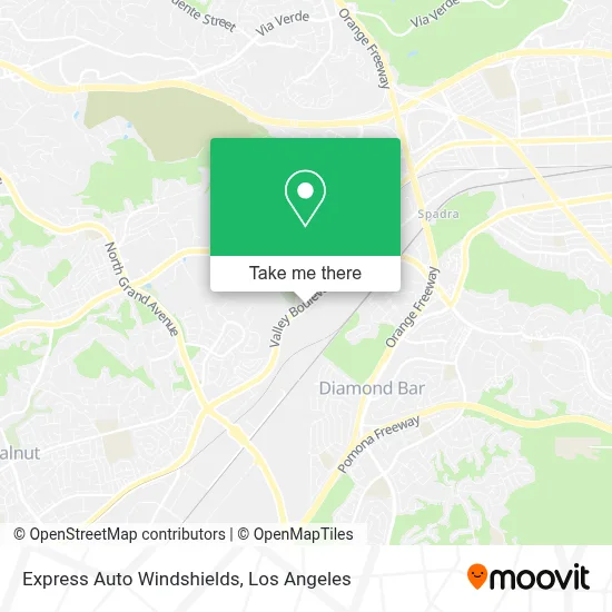 Express Auto Windshields map
