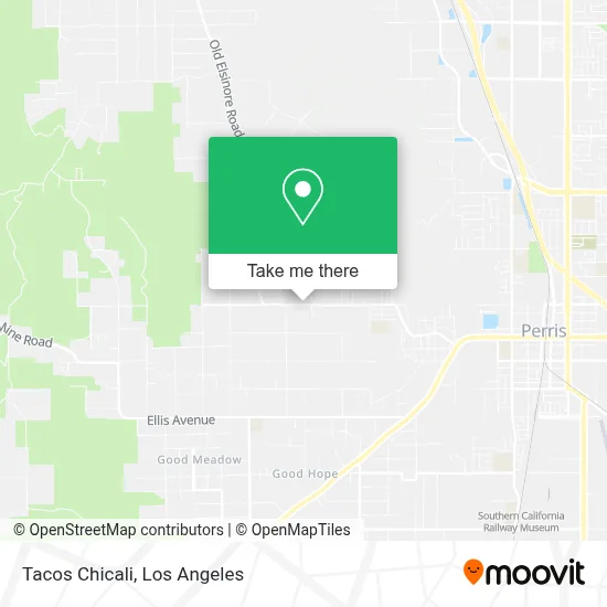 Tacos Chicali map