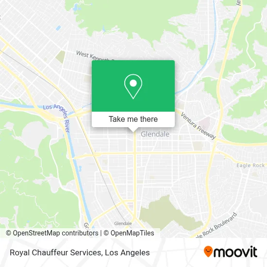 Royal Chauffeur Services map