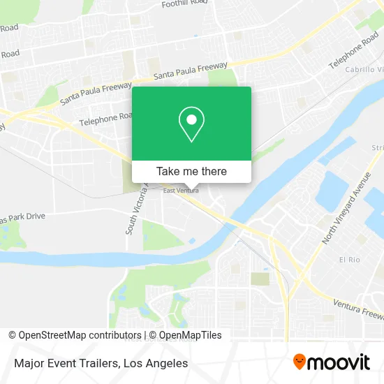Major Event Trailers map