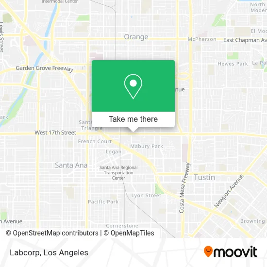 Labcorp map