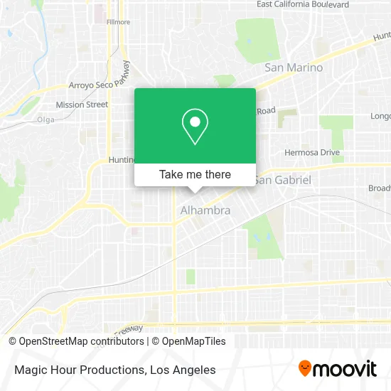 Magic Hour Productions map