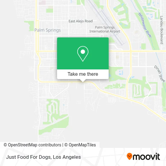 Just Food For Dogs map
