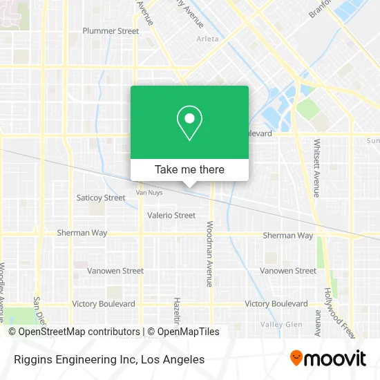 Riggins Engineering Inc map