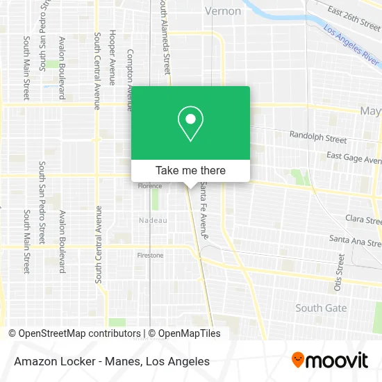 Amazon Locker - Manes map