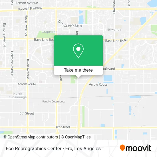 Eco Reprographics Center - Erc map