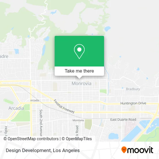 Design Development map