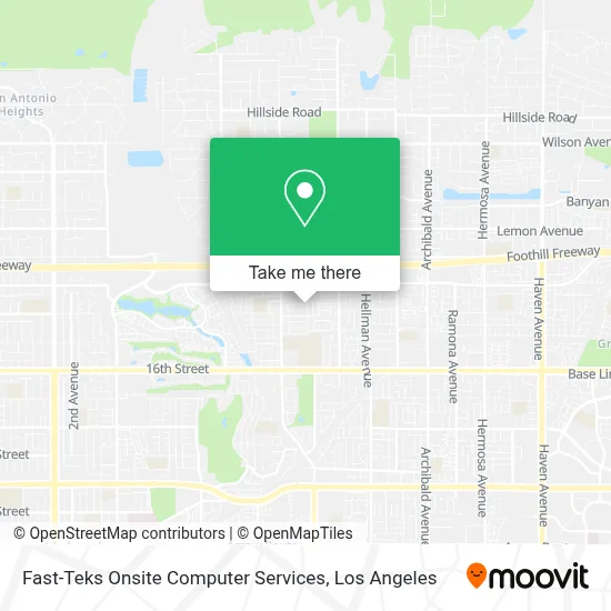 Fast-Teks Onsite Computer Services map