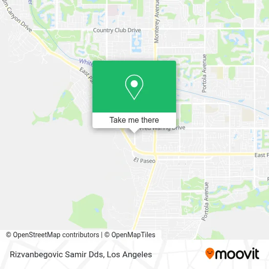 Rizvanbegovic Samir Dds map