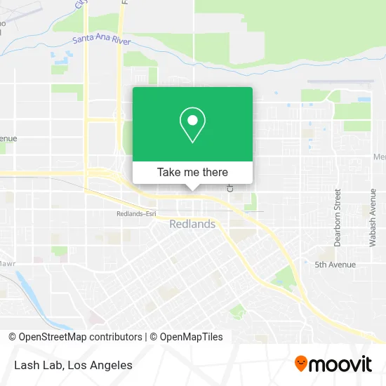 Lash Lab map