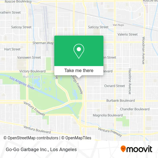 Go-Go Garbage Inc. map