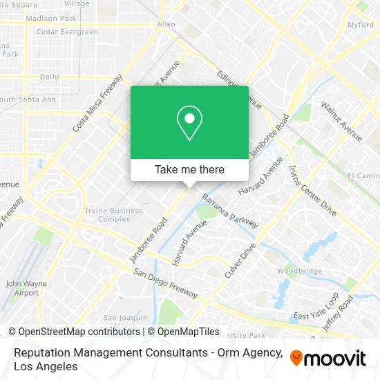 Reputation Management Consultants - Orm Agency map
