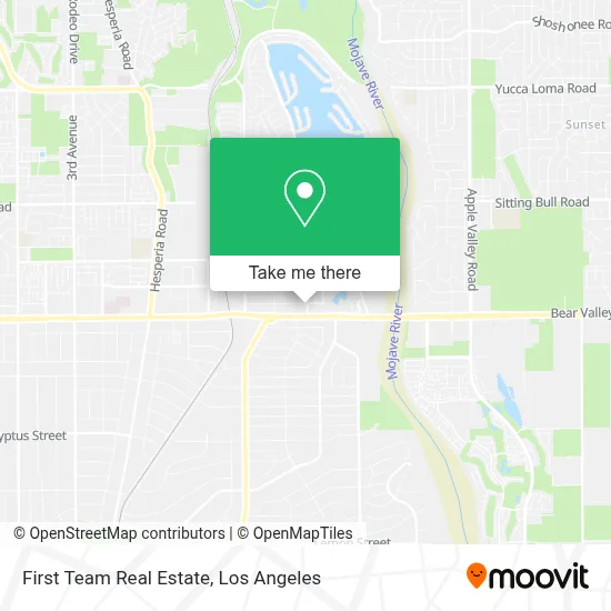 First Team Real Estate map