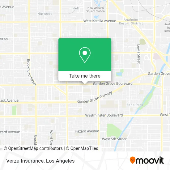 Verza Insurance map