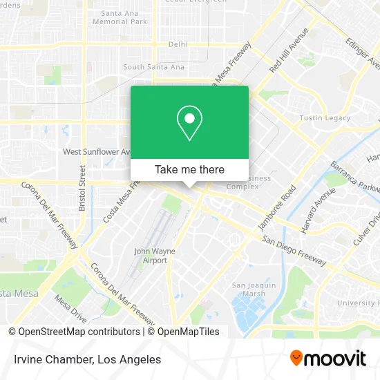 Irvine Chamber map