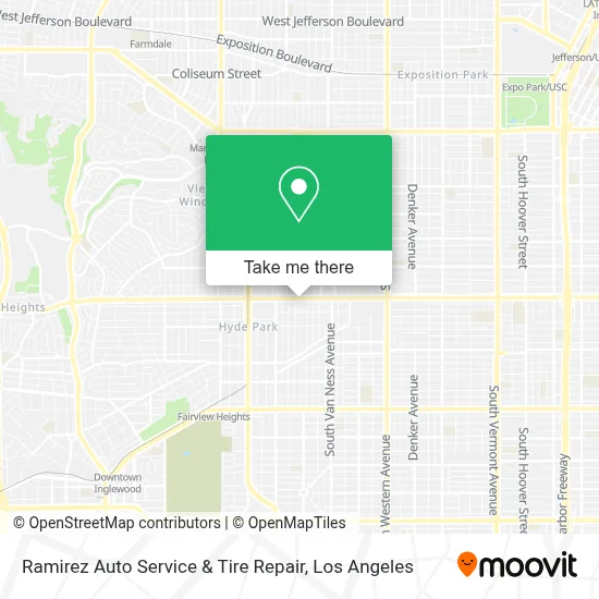 Ramirez Auto Service & Tire Repair map