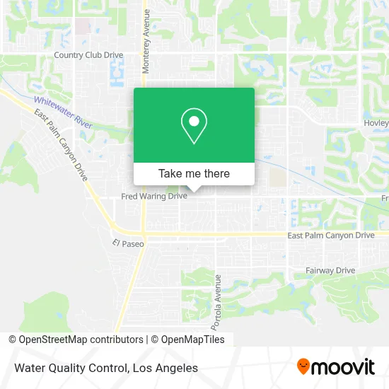 Water Quality Control map