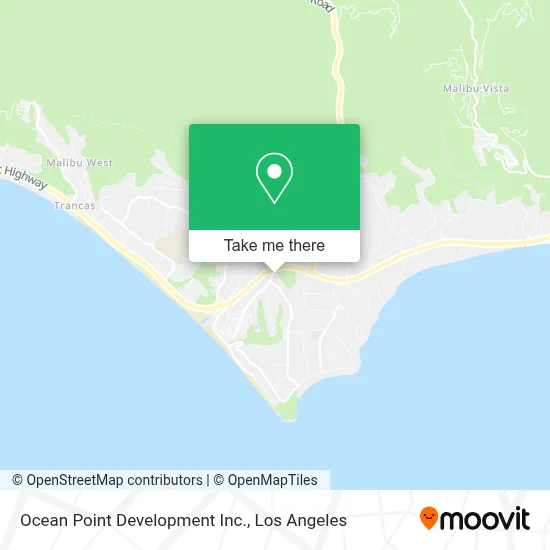 Ocean Point Development Inc. map