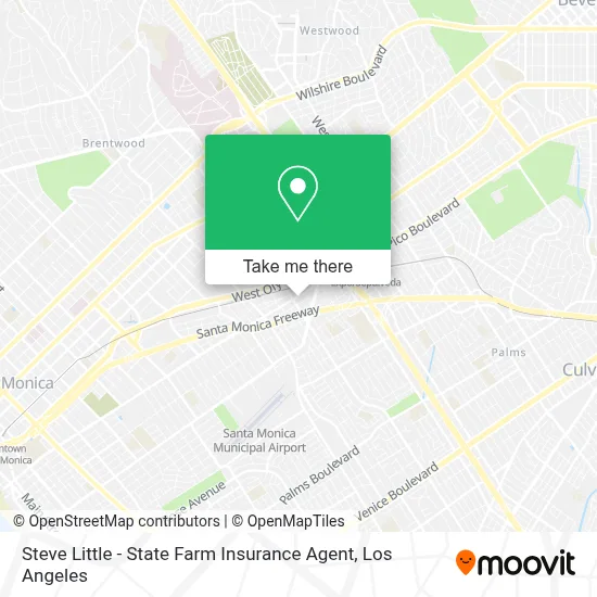 Steve Little - State Farm Insurance Agent map