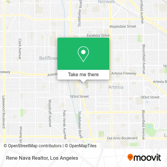 Rene Nava Realtor map