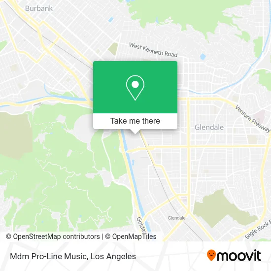 Mdm Pro-Line Music map