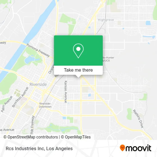 Rcs Industries Inc map