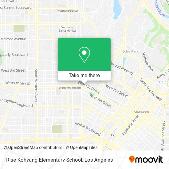 Rise Kohyang Elementary School map