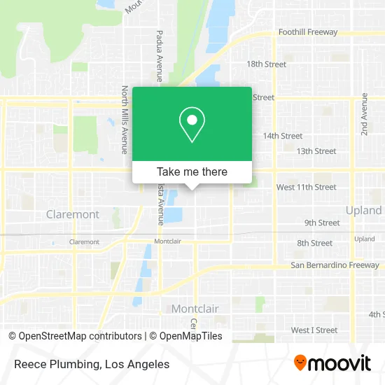 Reece Plumbing map