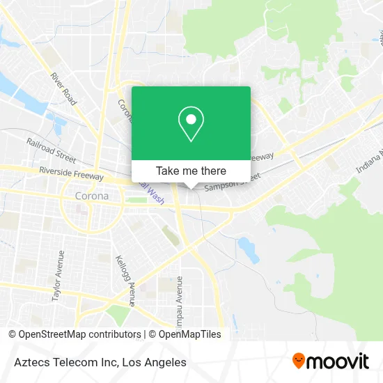 Aztecs Telecom Inc map
