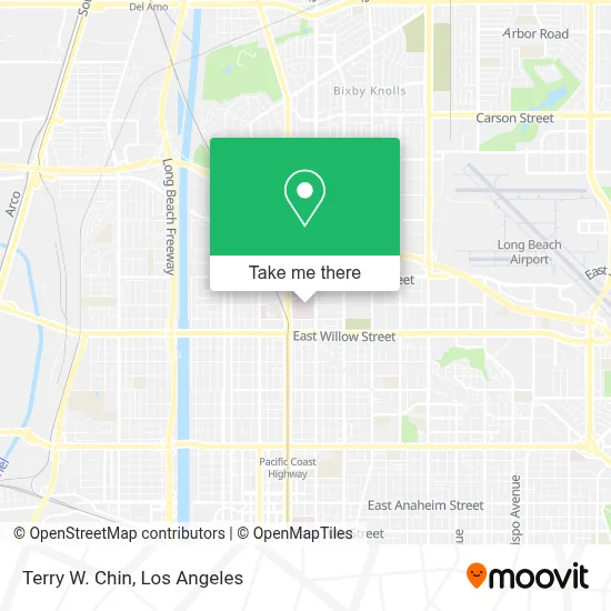 Terry W. Chin map