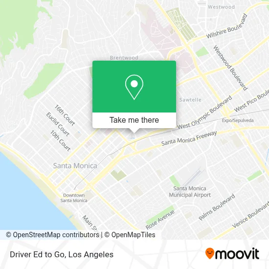 Driver Ed to Go map