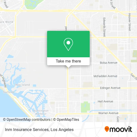 Inm Insurance Services map