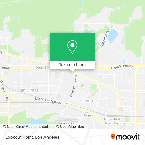 Lookout Point map