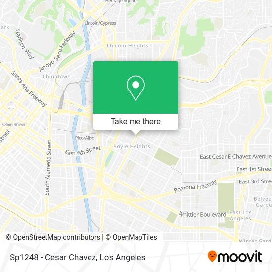 Sp1248 - Cesar Chavez map