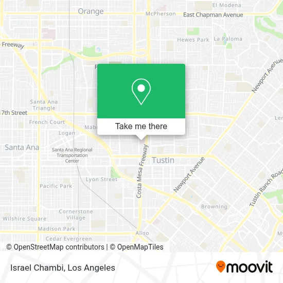 Israel Chambi map