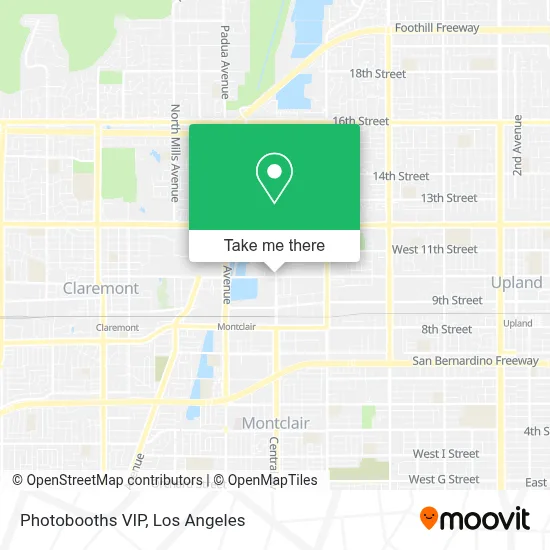 Photobooths VIP map