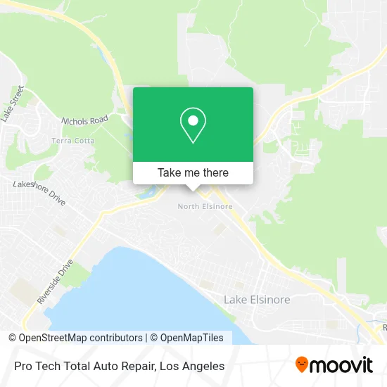 Pro Tech Total Auto Repair map