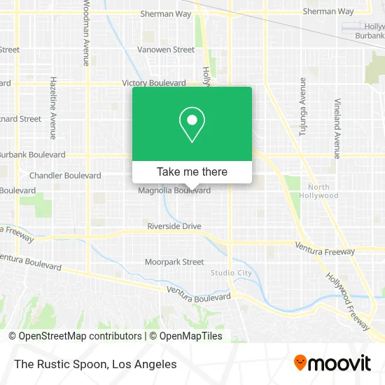 The Rustic Spoon map